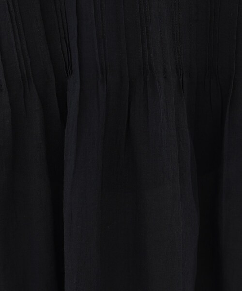 INDIVI（インディヴィ）の「【洗える/コットン】ピンタックシアーブラウス（シャツ/ブラウス・レディース・ライトグリーン/ホワイト/スミクロ/ブラック・34/15 /13/05/38）」の22枚目の写真