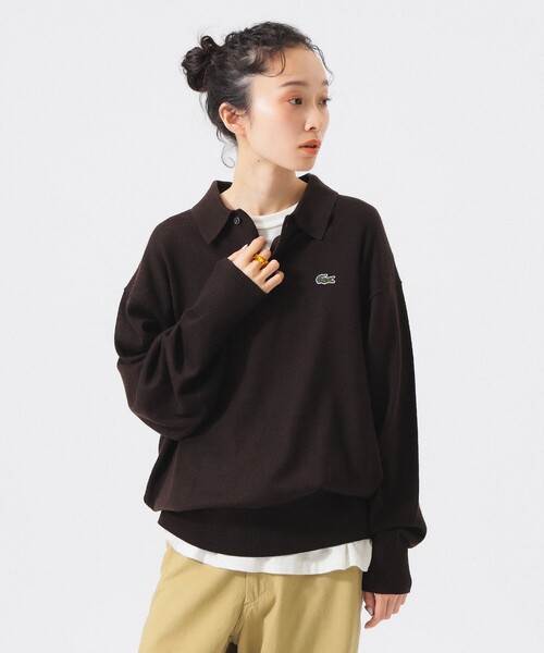 「LACOSTE」 長袖シャツ 36 ネイビー レディース 楽天市場】ラコステ 長袖 レディースの通販