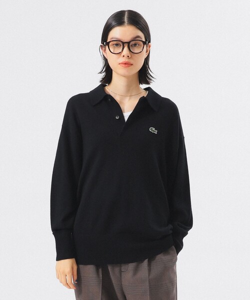ビームスの百名品】【別注】LACOSTE / ニット ポロシャツ（ニット