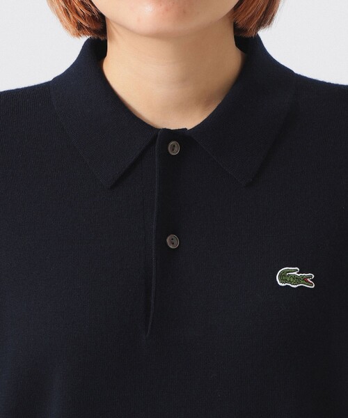 ニット セーター 「別注」LACOSTE / ニット ポロシャツ レディース LACOSTE ニット セーター 「別注」LACOSTE / ポロシャツ