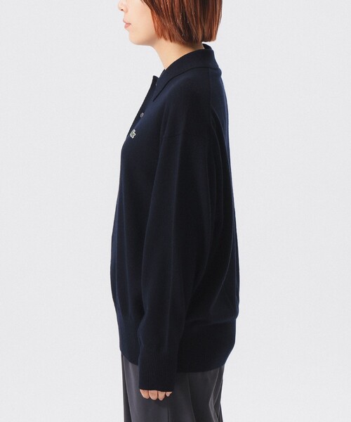 セール】【ビームスの百名品】【別注】LACOSTE / ニット ポロシャツ