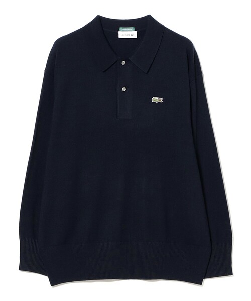 ビームスの百名品】【別注】LACOSTE / ニット ポロシャツ（ニット