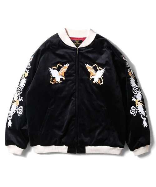 あ*。様 ヒューストン　別珍スカジャン　Houston HOUSTON スカジャン 別珍スカジャン(TIGER) メンズ レディース