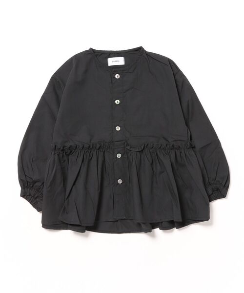 undeny.（アンディニ－）の「アンディニー フレアブラウス（シャツ/ブラウス・キッズ・ブラック/オフホワイト/ブルー・L/XL/M）」の14枚目の写真