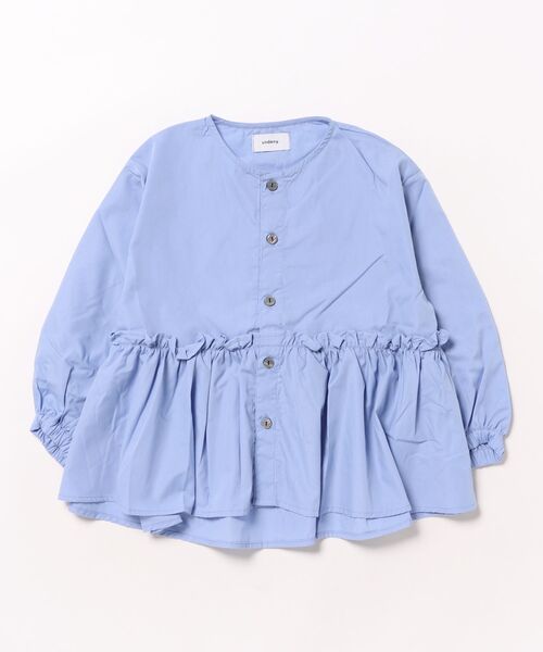 undeny.（アンディニ－）の「アンディニー フレアブラウス（シャツ/ブラウス・キッズ・ブラック/オフホワイト/ブルー・L/XL/M）」の16枚目の写真