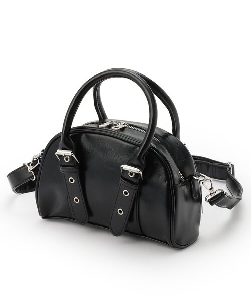 ハンドルバックルミニボストン（ボストンバッグ）｜LOVETOXIC