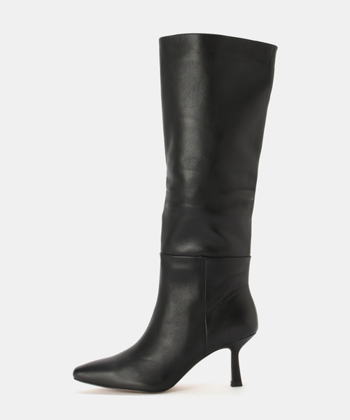 Mollini(モリーニ)の「MOLLINI ALESIN-MO:ロングブーツ(ブーツ・レディース・ブラック/アイボリー・37/39/38)」の3枚目の写真