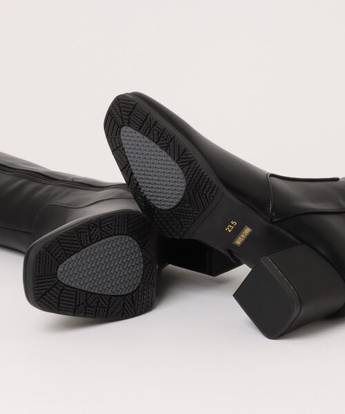 Doux archives（ドゥアルシーヴ）の「プレーンロングブーツ（ブーツ・レディース・ブラウン/ブラック・23.5/24.5）」の11枚目の写真