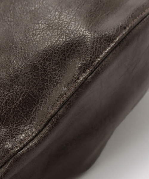 AWESOME NEEDS(オーサムニーズ)の「【AWESOME NEEDS / オーサムニーズ】 CLASSIC HUNTING CAP_LEATHER(ハンチング/ベレー帽・レディース・ブラウン/ブラック・FREE)」の12枚目の写真