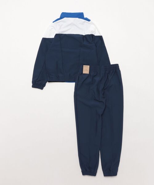 NIKE（ナイキ）の「《NIKEアパレル》K NSW TRACKSUIT WVN FZ（セットアップ・キッズ・ダークネイビー/ブラック・130/140/150/160）」の4枚目の写真