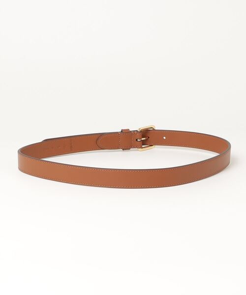 ロゴキーパー レザー スキニー ベルト（ベルト）｜LAUREN RALPH LAUREN