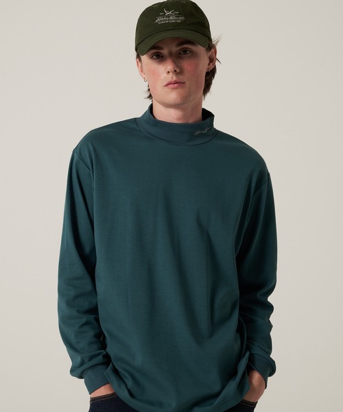 Eddie Bauer（エディーバウアー）の「スムース 長袖 Tシャツ（Tシャツ/カットソー・メンズ・ブラック/ホワイト/グリーン/グレー/ネイビー・S/M/L/XL/XXL）」の4枚目の写真