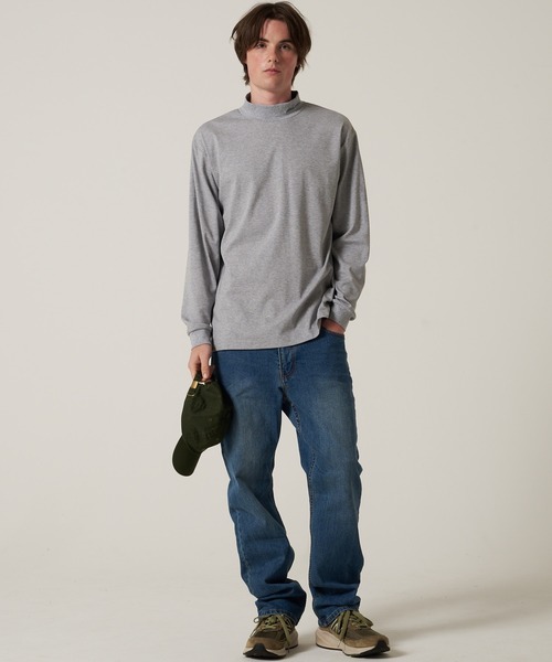 Eddie Bauer（エディーバウアー）の「スムース 長袖 Tシャツ（Tシャツ/カットソー・メンズ・ブラック/ホワイト/グリーン/グレー/ネイビー・S/M/L/XL/XXL）」の8枚目の写真