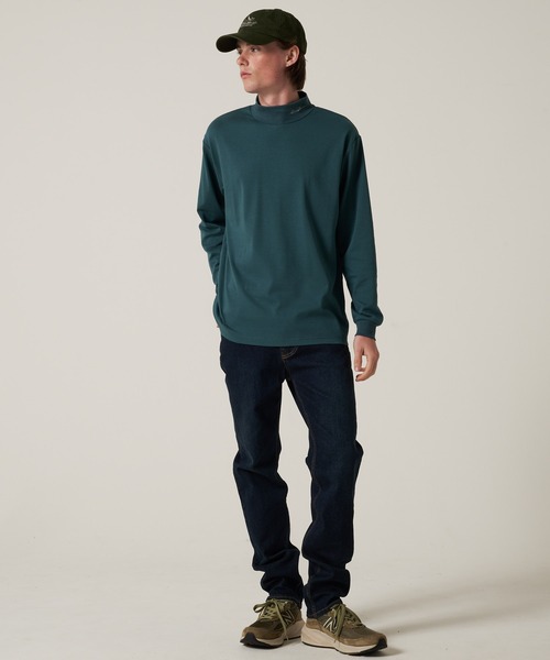 Eddie Bauer（エディーバウアー）の「スムース 長袖 Tシャツ（Tシャツ/カットソー・メンズ・ブラック/ホワイト/グリーン/グレー/ネイビー・S/M/L/XL/XXL）」の9枚目の写真