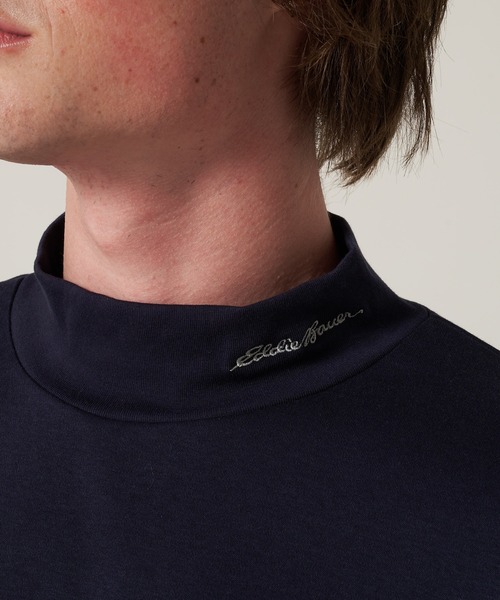 Eddie Bauer（エディーバウアー）の「スムース 長袖 Tシャツ（Tシャツ/カットソー・メンズ・ブラック/ホワイト/グリーン/グレー/ネイビー・S/M/L/XL/XXL）」の16枚目の写真