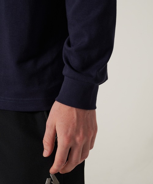 Eddie Bauer（エディーバウアー）の「スムース 長袖 Tシャツ（Tシャツ/カットソー・メンズ・ブラック/ホワイト/グリーン/グレー/ネイビー・S/M/L/XL/XXL）」の17枚目の写真