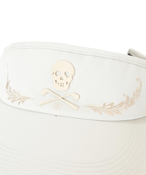 MARK & LONA（マークアンドロナ）の「Unified Shade Performance Visor | MEN and WOMEN（サンバイザー・メンズ・ブラック/ベージュ・FREE）」の5枚目の写真