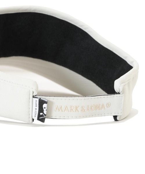 MARK & LONA（マークアンドロナ）の「Unified Shade Performance Visor | MEN and WOMEN（サンバイザー・メンズ・ブラック/ベージュ・FREE）」の6枚目の写真