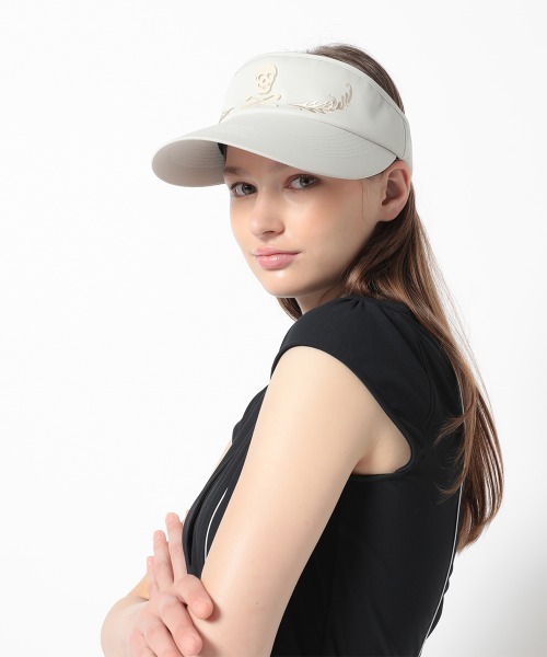 MARK & LONA（マークアンドロナ）の「Unified Shade Performance Visor | MEN and WOMEN（サンバイザー・メンズ・ブラック/ベージュ・FREE）」の11枚目の写真