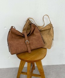 スエードバックルBIGバッグ