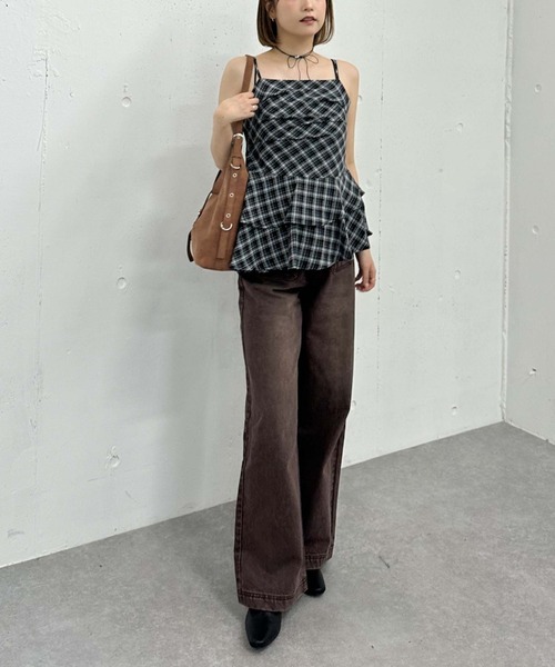 archives（アルシーヴ）の「スエードバックルＢＩＧバッグ（ショルダーバッグ・レディース・ベージュ/ブラウン・FREE）」の13枚目の写真