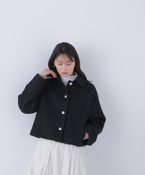 セール】◇ステンカラーショートブルゾン（ブルゾン）｜NATURAL BEAUTY