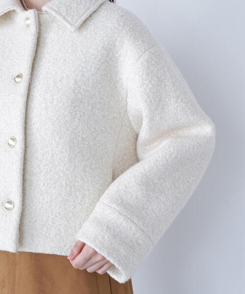 ◇ステンカラーショートブルゾン（ブルゾン）｜NATURAL BEAUTY BASIC