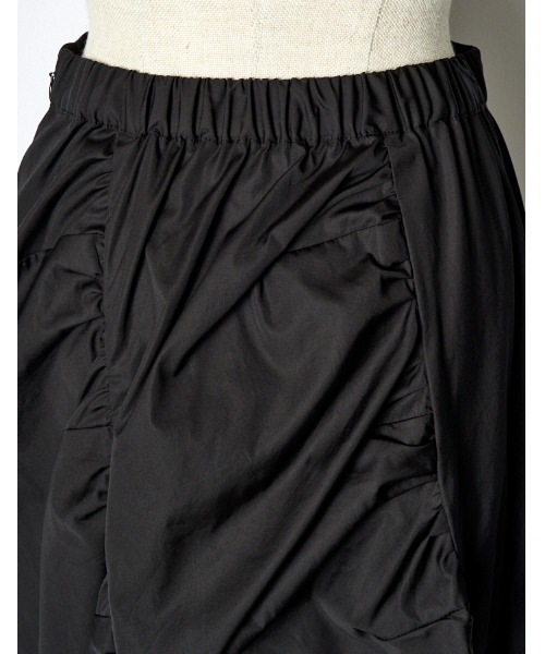 RUMCHE(ラムシェ)の「Typewriter Gathered Skirt / タイプライターギャザースカート(スカート・レディース・ブラック・FREE)」の13枚目の写真