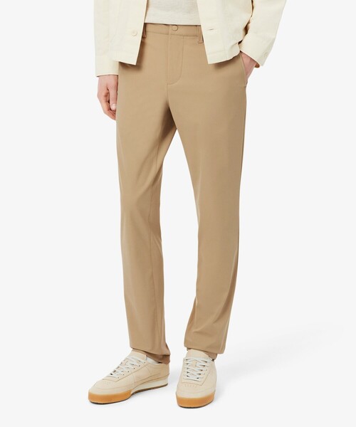 LACOSTE(ラコステ)の「スリムフィットストレッチ テーパードスラックス(スラックス・メンズ・ダークネイビー/ベージュ/ブラック/ナチュラル・42/44/40/38)」の3枚目の写真