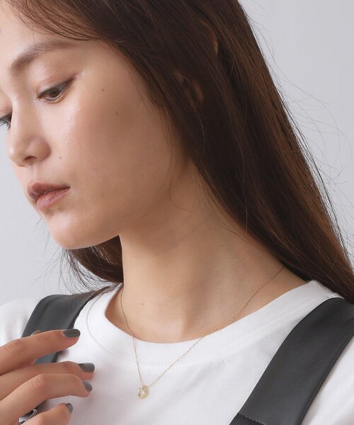 OPAQUE.CLIP(オペークドットクリップ)の「ビジュープチペンネックレス(ネックレス・レディース・ゴールド/シルバー・00)」の7枚目の写真
