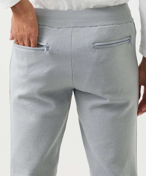 MICHEL KLEIN HOMME (ミッシェルクランオム)の「【セットアップ】ニットジョガーパンツ(デニムパンツ・メンズ・ブラック/ライトグレー/ブラウン・MEDIUM/LARGE/X-LARGE)」の15枚目の写真