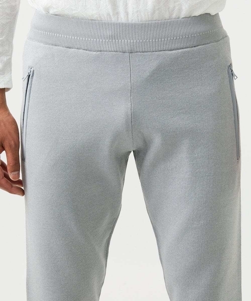 MICHEL KLEIN HOMME (ミッシェルクランオム)の「【セットアップ】ニットジョガーパンツ(デニムパンツ・メンズ・ブラック/ライトグレー/ブラウン・MEDIUM/LARGE/X-LARGE)」の8枚目の写真