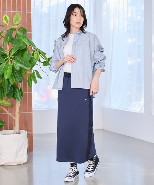 Arnold Palmer（アーノルドパーマー）の「イージーケア ストライプ シャツブラウス（シャツ/ブラウス・レディース・ブラック/ブルー/サックスブルー・L/M/S）」の8枚目の写真