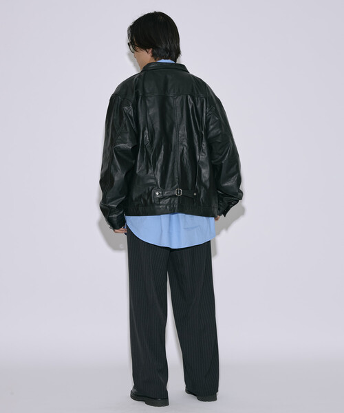 セール】Firsthand/ファーストハンド リラックスフィット レザー