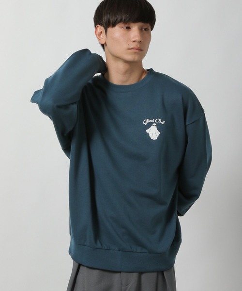 LAKOLE(ラコレ)の「オバケ裏毛プルオーバー / 594027(スウェット・メンズ・オフホワイト/ブラック/ネイビー/ブラウン/グレー/グリーン・X-LARGE/MEDIUM/LARGE)」の15枚目の写真