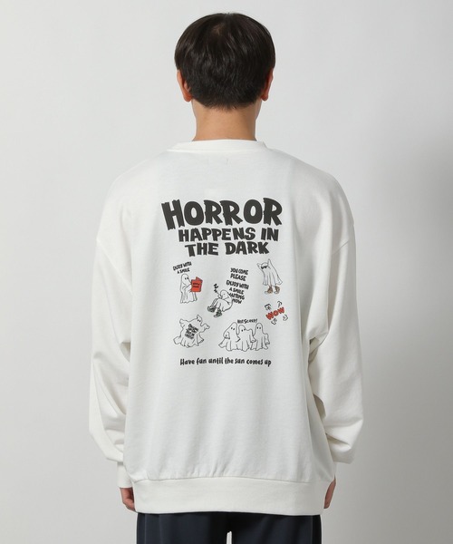 LAKOLE(ラコレ)の「オバケ裏毛プルオーバー / 594027(スウェット・メンズ・オフホワイト/ブラック/ネイビー/ブラウン/グレー/グリーン・X-LARGE/MEDIUM/LARGE)」の11枚目の写真