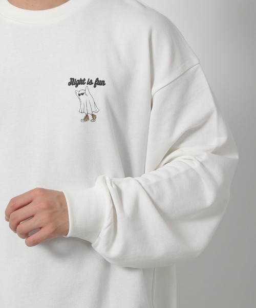 LAKOLE(ラコレ)の「オバケ裏毛プルオーバー / 594027(スウェット・メンズ・オフホワイト/ブラック/ネイビー/ブラウン/グレー/グリーン・X-LARGE/MEDIUM/LARGE)」の21枚目の写真