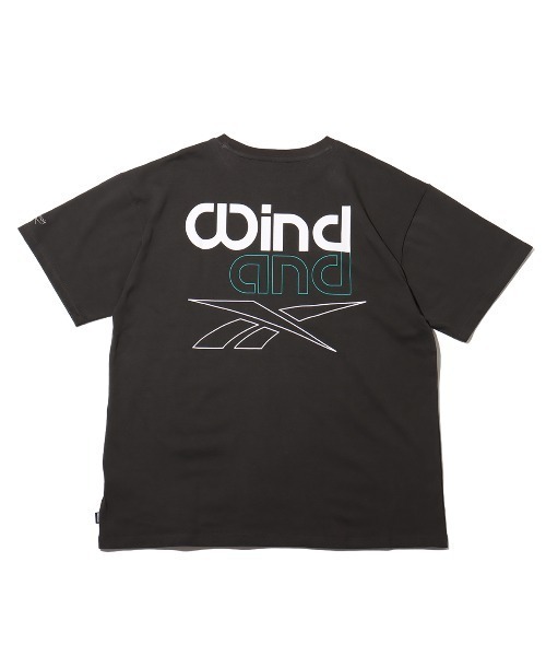 ★最終出品❗️WIND AND SEA atmos Tシャツ M セール】Reebok x atmos x WIND AND SEA SEA LOGO S/S TEE