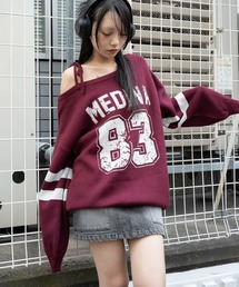 WEGO | WEGO/2WAYグラフィックワンショルBIGニット(ニット/セーター)