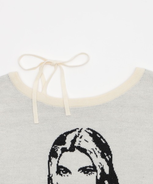 WEGO(ウィゴー)の「WEGO/2WAYグラフィックワンショルBIGニット(ニット/セーター・レディース・その他1/その他3/その他2/その他4・FREE)」の6枚目の写真