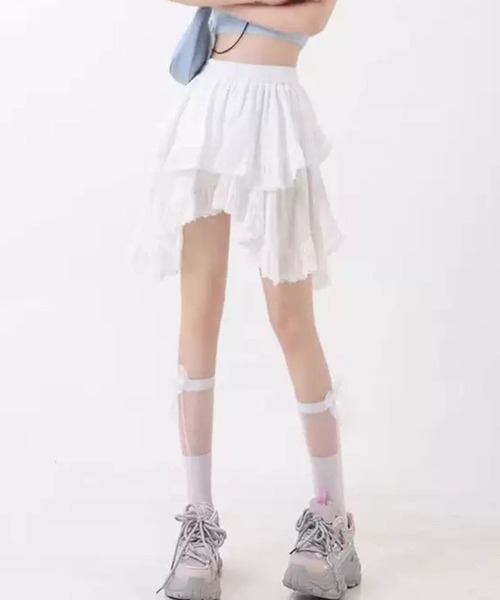 SPIGA（スピーガ）の「ｲﾚｷﾞｭﾗｰﾍﾑﾌﾚｱﾐﾆｽｶｰﾄ（スカート・レディース・ブラック/ホワイト・SMALL/MEDIUM/LARGE/X-LARGE）」の6枚目の写真