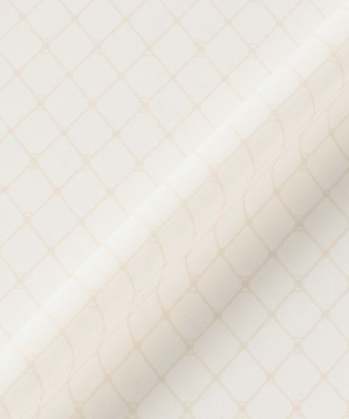 TOKYO SHIRTS（トウキョウシャツ）の「シルキーサテン パーツ付ボウタイ ブラウス（シャツ/ブラウス・レディース・ホワイト/パープル/ベージュ・M/L）」の10枚目の写真