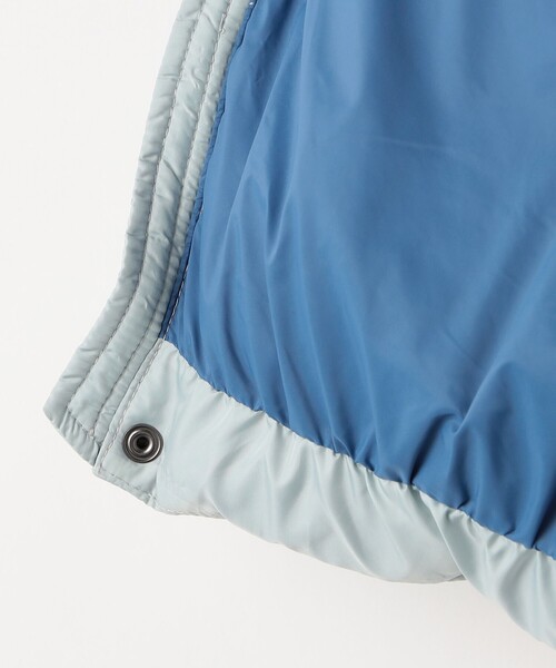 SHIPS（シップス）の「SHIPS KIDS:140～160cm /〈撥水/手洗い可能〉リサイクル ダウン ジャケット（ダウンジャケット/コート・キッズ・ミント/ブラック・140/150/160）」の7枚目の写真