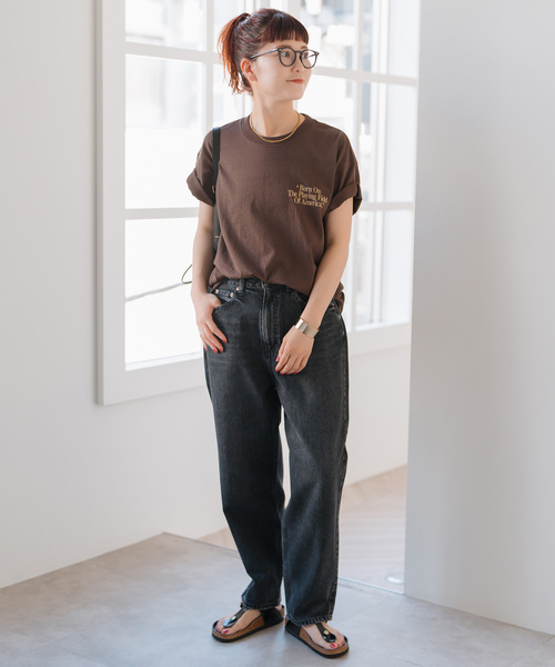 Spick & Span（スピックアンドスパン）の「《WEB限定 / 追加2》RED CARD TOKYO / レッドカード トーキョー JAZZ（デニムパンツ・レディース・ネイビー/ブラック系その他・23/24/25/26）」の4枚目の写真