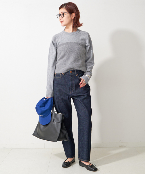 Spick & Span（スピックアンドスパン）の「《WEB限定 / 追加2》RED CARD TOKYO / レッドカード トーキョー JAZZ（デニムパンツ・レディース・ネイビー/ブラック系その他・23/24/25/26）」の8枚目の写真