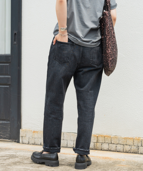 Spick & Span（スピックアンドスパン）の「《WEB限定 / 追加2》RED CARD TOKYO / レッドカード トーキョー JAZZ（デニムパンツ・レディース・ネイビー/ブラック系その他・23/24/25/26）」の9枚目の写真