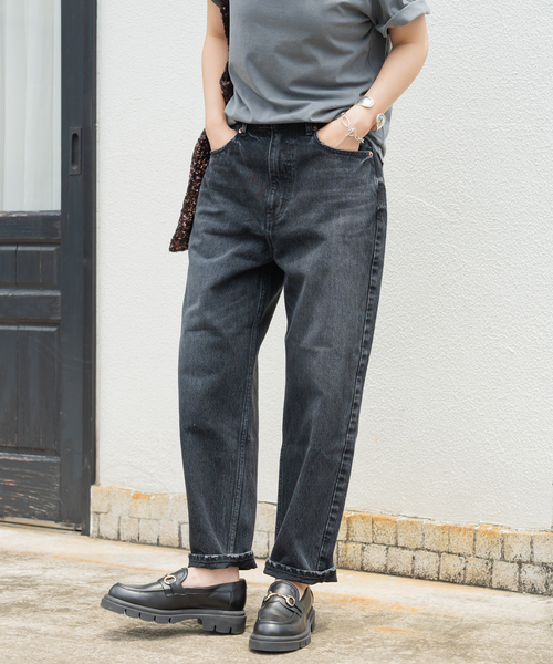 Spick & Span（スピックアンドスパン）の「《WEB限定 / 追加2》RED CARD TOKYO / レッドカード トーキョー JAZZ（デニムパンツ・レディース・ネイビー/ブラック系その他・23/24/25/26）」の10枚目の写真