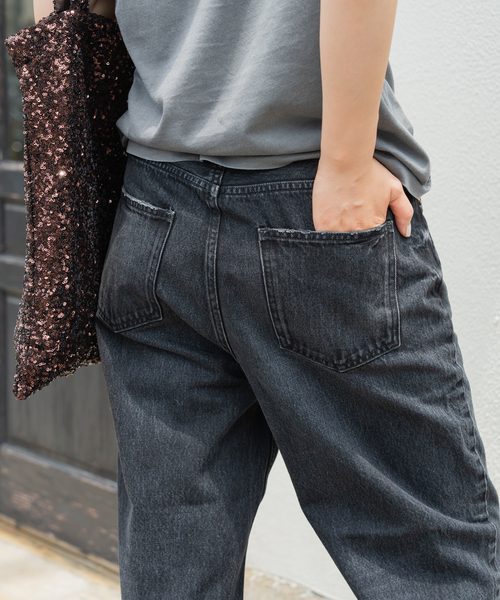 Spick & Span（スピックアンドスパン）の「《WEB限定 / 追加2》RED CARD TOKYO / レッドカード トーキョー JAZZ（デニムパンツ・レディース・ネイビー/ブラック系その他・23/24/25/26）」の12枚目の写真