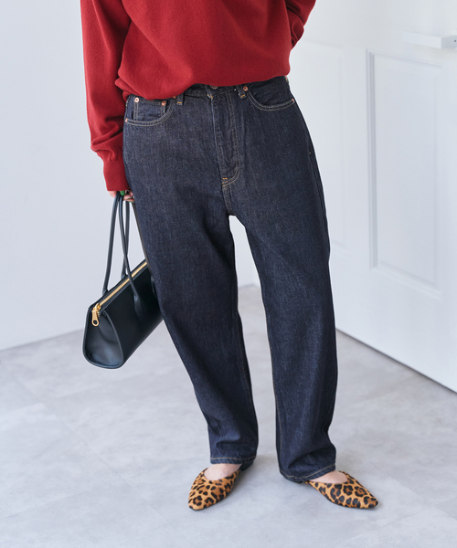 Spick & Span（スピックアンドスパン）の「《WEB限定 / 追加2》RED CARD TOKYO / レッドカード トーキョー JAZZ（デニムパンツ・レディース・ネイビー/ブラック系その他・23/24/25/26）」の18枚目の写真