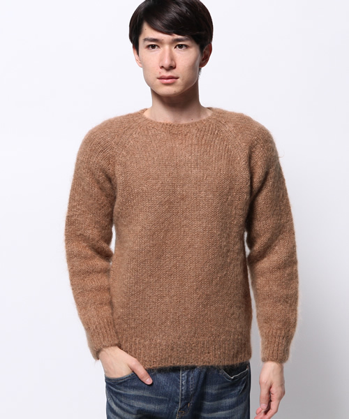 Hurley (ハーレー)の「【Harley】solid crewneck(ニット/セーター・メンズ・ホワイト/ネイビー/キャメル/グレー/グリーン・40/38)」の5枚目の写真